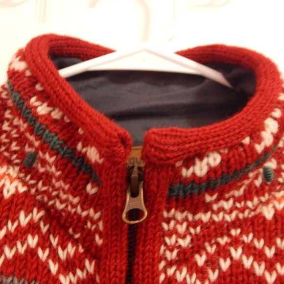 Women’s Laundromat Wool Zip Up Cardigan - Picture 6 of 12